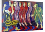 Death Dance of Mary Wigman by Ernst Ludwig Kirchner