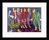 Death Dance of Mary Wigman by Ernst Ludwig Kirchner