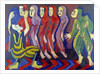 Death Dance of Mary Wigman by Ernst Ludwig Kirchner