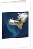 Satellite view of underwater eruption at El Hierro by Anonymous
