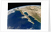 Satellite View of Baja California and the Pacific coast of Mexico by Anonymous