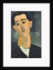Portrait of Juan Gris by Amedeo Modigliani