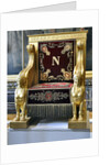 Senate Throne of Napoleon I by Anonymous
