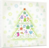 Christmas with tree and decorations by Anonymous