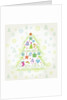 Christmas with tree and decorations by Anonymous
