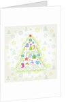Christmas with tree and decorations by Anonymous