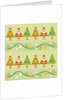 Christmas with santa, rudolph trees by Anonymous
