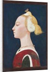 Portrait of a Woman by Master of the Castello Nativity