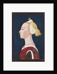 Portrait of a Woman by Master of the Castello Nativity