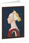 Portrait of a Woman by Master of the Castello Nativity