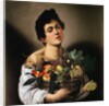 Boy with Basket of Fruit by Caravaggio