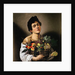 Boy with Basket of Fruit by Caravaggio