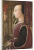 Portrait of a Woman with a Man at a Casement by Fra Filippo Lippi