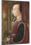 Portrait of a Woman with a Man at a Casement by Fra Filippo Lippi