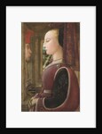 Portrait of a Woman with a Man at a Casement by Fra Filippo Lippi
