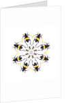 Pachyteria sumatrana long horn beetle circular design by Anonymous