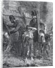 Victorian London. Police and School Board inspectors finding vagrant children by Anonymous