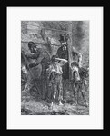 Victorian London. Police and School Board inspectors finding vagrant children by Anonymous