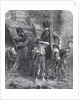 Victorian London. Police and School Board inspectors finding vagrant children by Anonymous