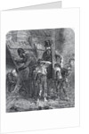 Victorian London. Police and School Board inspectors finding vagrant children by Anonymous