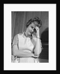 1960s housewife with headache by Anonymous