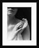 1930s female holding bar soap washing hands by Anonymous