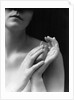 1930s female holding bar soap washing hands by Corbis