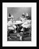 1960s girl quadruplets having second birthday party by Anonymous