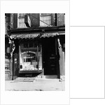 1930s pharmacy storefront by Anonymous