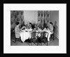 1950s three generation family dinner by Anonymous