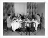 1950s three generation family dinner by Anonymous
