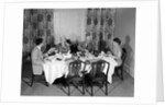 1950s three generation family dinner by Anonymous