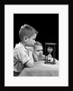 1940s two boys waiting watching sand falling in hourglass by Anonymous