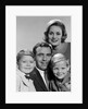 1960s family portrait father mother two sons smiling by Anonymous
