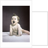 1940s 1950s laughing happy baby by Anonymous