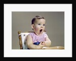 1960s baby mouth wide open yawning singing surprised shocked amazed facial expression by Anonymous