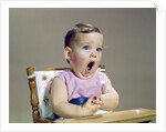 1960s baby mouth wide open yawning singing surprised shocked amazed facial expression by Anonymous