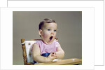 1960s baby mouth wide open yawning singing surprised shocked amazed facial expression by Anonymous