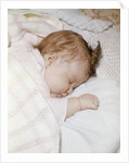 1960s sleeping baby infant by Anonymous