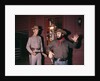 1960s 1970s western sheriff arrests bearded cowboy about to draw gun by Anonymous