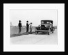 1930s 1920s man driving ford model a car 3 boys hitchhiking by Anonymous