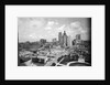 1940s skyline of business district of houston texas from city hall by Anonymous