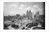 1940s skyline of business district of houston texas from city hall by Anonymous