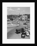 1950s main street of small town america town square lebanon tennessee by Anonymous