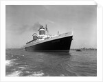 1950s ss united states passenger steamship ocean liner by Anonymous