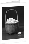 1930s symbolic still life donÃµt put all your eggs in one basket by Anonymous