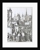 Isabella of Bavaria, Wife of Charles, King of France, entering Paris with great ceremony. by Anonymous