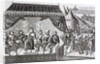 The King of Hungary addressing the French knights by Anonymous