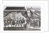 The King of Hungary addressing the French knights by Anonymous