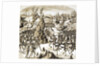 The Battle of Newcastle on Tyne of the King of Scotland against the Queen of England by Anonymous